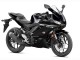 Billigste Yamaha YZF R3/R25 Motorrad Verkleidung 2022-2024 - Glanzendes Schwarz