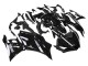 Billigste Yamaha YZF R3/R25 Motorrad Verkleidung 2022-2024 - Glanzendes Schwarz