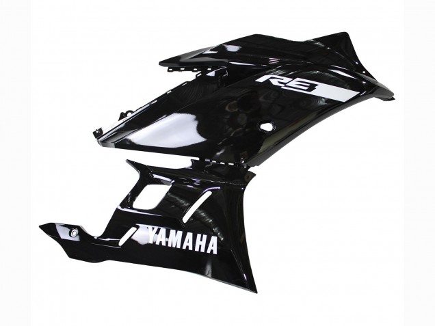 Billigste Yamaha YZF R3/R25 Motorrad Verkleidung 2022-2024 - Glanzendes Schwarz