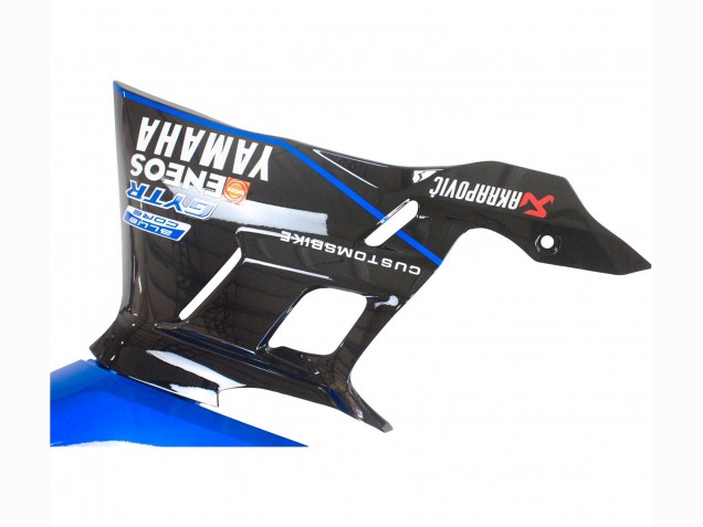 Billigste Yamaha YZF R3/R25 Motorrad Verkleidung 2022-2024 - Blau Schwarz ENEOS