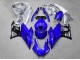 Billigste Yamaha YZF R3/R25 Motorrad Verkleidung 2022-2024 - Blau Schwarz ENEOS