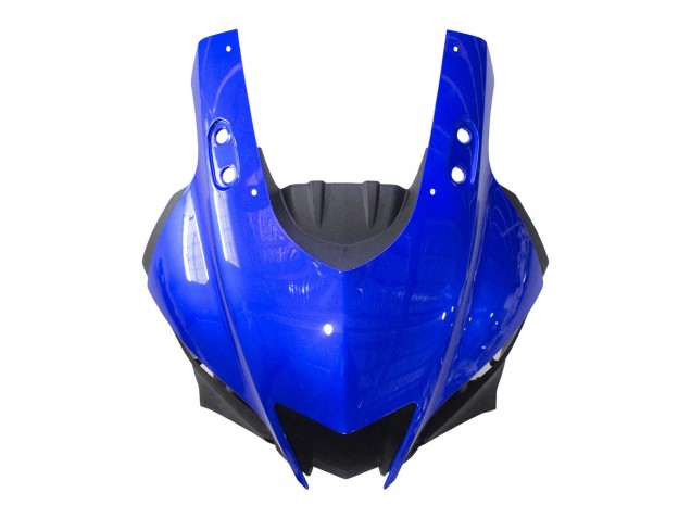 Billigste Yamaha YZF R3/R25 Motorrad Verkleidung 2022-2024 - Blau Weiss Matt Schwarz