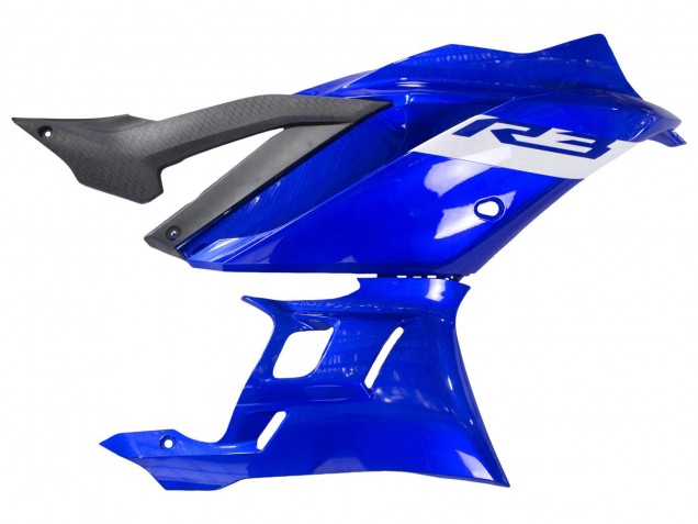 Billigste Yamaha YZF R3/R25 Motorrad Verkleidung 2022-2024 - Blau Weiss Matt Schwarz