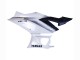 Billigste Yamaha YZF R3/R25 Motorrad Verkleidung 2022-2024 - Weiss
