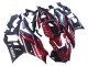 Billigste Yamaha YZF R3/R25 Motorrad Verkleidung 2022-2024 - Rot Weiss Glanzendes Schwarz