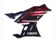 Billigste Yamaha YZF R3/R25 Motorrad Verkleidung 2022-2024 - Rot Weiss Glanzendes Schwarz