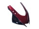 Billigste Yamaha YZF R3/R25 Motorrad Verkleidung 2022-2024 - Rot Weiss Glanzendes Schwarz