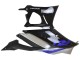 Billigste Yamaha YZF R3/R25 Motorrad Verkleidung 2022-2024 - Silber Blau Glanzendes Schwarz