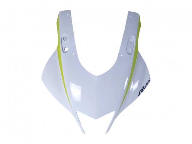 Billigste Yamaha YZF R3/R25 Motorrad Verkleidung 2022-2024 - Weiss Gelb Schwarz