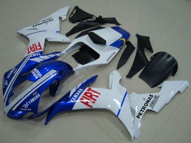 Billigste Yamaha YZF R1 Motorrad Verkleidung 2002-2003 - Weiss Blau Rot Fiat
