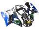 Billigste Yamaha YZF 1000 R1 Motorrad Verkleidung 2000-2001 - Blau Schwarz Grun Monster Yamalube ENEOS 46