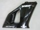 Billigste Yamaha YZF 1000 R1 Motorrad Verkleidung 2000-2001 - Glanzendes Schwarz Weiss Aufkleber