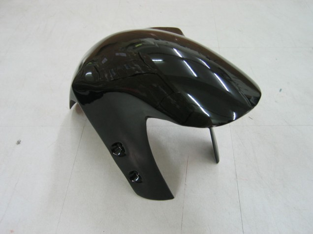 Billigste Yamaha YZF 1000 R1 Motorrad Verkleidung 2000-2001 - Glanzendes Schwarz Weiss Aufkleber