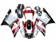 Billigste Yamaha YZF 1000 R1 Motorrad Verkleidung 2000-2001 - Rot Weiss Glanzendes Schwarz