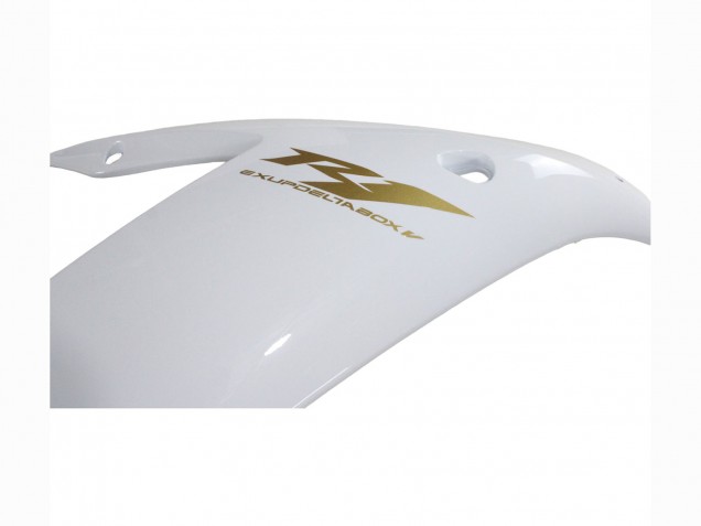 Billigste Yamaha YZF 1000 R1 Motorrad Verkleidung 2002-2003 - Weiss Gold Aufkleber