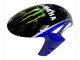 Billigste Yamaha YZF 1000 R1 Motorrad Verkleidung 2015-2019 - Blau Glanzendes Schwarz Grun Monster