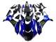 Billigste Yamaha YZF 1000 R1 Motorrad Verkleidung 2015-2019 - Blau Glanzendes Schwarz Grun Monster