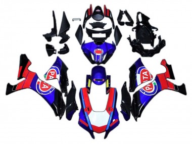 Billigste Yamaha YZF 1000 R1 Motorrad Verkleidung 2020-2025 - Blau Rot Gelb Schwarz Pata