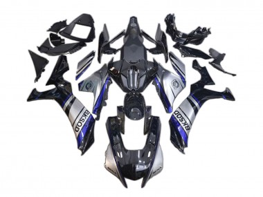 Billigste Yamaha YZF 1000 R1 Motorrad Verkleidung 2020-2025 - Silber Blau Schwarz BKSOD