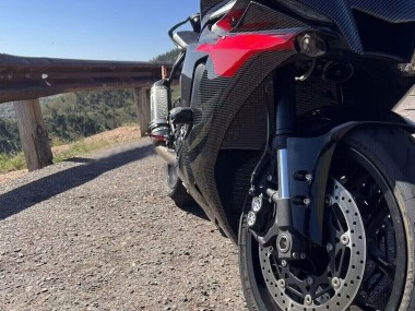 Billigste Yamaha YZF 1000 R1 Motorrad Verkleidung 2020-2025 - Schwarzes Carbonfaser Rot