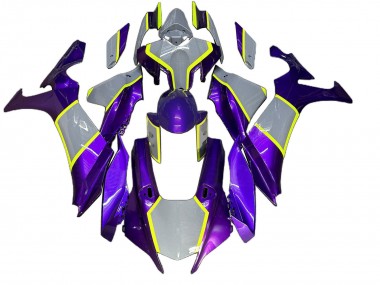 Billigste Yamaha YZF 1000 R1 Motorrad Verkleidung 2020-2025 - Gelb Grau Lila