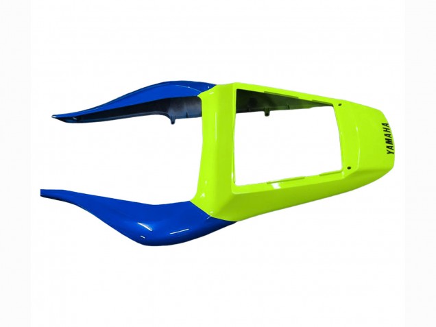 Billigste Yamaha YZF 600 R6 Motorrad Verkleidung 1998-2002 - Neon Grun Blau Weiss Champions