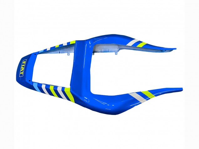 Billigste Yamaha YZF 600 R6 Motorrad Verkleidung 1998-2002 - Weiss Blau Neon Gelb Fiat Motul Michelin