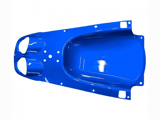 Billigste Yamaha YZF 600 R6 Motorrad Verkleidung 1998-2002 - Weiss Blau Neon Gelb Fiat Motul Michelin