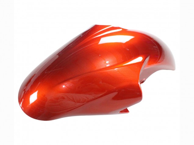 Billigste Yamaha YZF 600 R6 Motorrad Verkleidung 1998-2002 - Orange Matt Schwarz