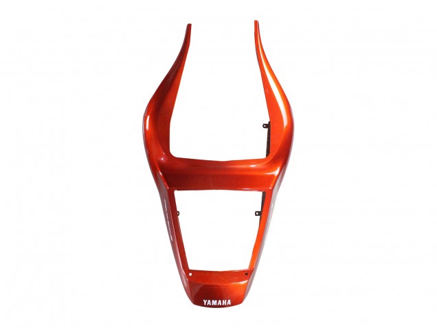 Billigste Yamaha YZF 600 R6 Motorrad Verkleidung 1998-2002 - Orange Matt Schwarz