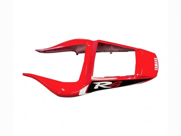 Billigste Yamaha YZF 600 R6 Motorrad Verkleidung 1998-2002 - Rot Weiss Glanzendes Schwarz