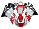 Billigste Yamaha YZF 600 R6 Motorrad Verkleidung 1998-2002 - Weiss Rot Schwarz Petronas Yamalube 50th