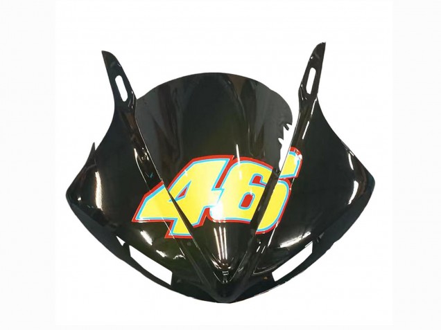 Billigste Yamaha YZF R6S Motorrad Verkleidung 2006-2009 - Gelb Rot Glanzendes Schwarz 46