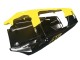 Billigste Yamaha YZF R6S Motorrad Verkleidung 2006-2009 - Gelb Rot Glanzendes Schwarz 46