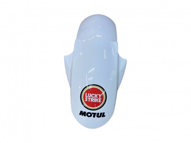 Billigste Yamaha YZF R6S Motorrad Verkleidung 2006-2009 - Weiss Rot Lucky Strike Motul
