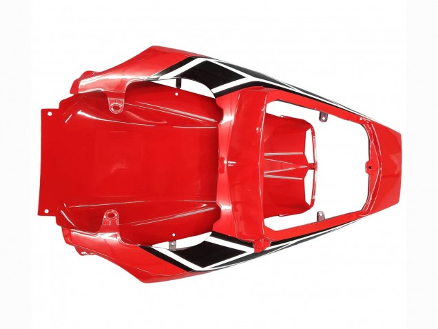 Billigste Yamaha YZF R6 Motorrad Verkleidung 2003-2004 - Weiss Rot Glanzendes Schwarz