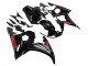 Billigste Yamaha YZF R6S Motorrad Verkleidung 2006-2009 - Glanzendes Schwarz Rot