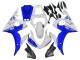 Billigste Yamaha YZF R6S Motorrad Verkleidung 2006-2009 - Weiss Blau GYTR