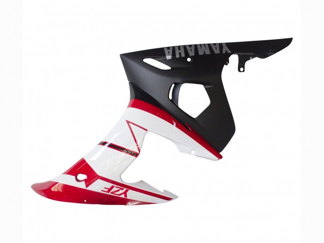 Billigste Yamaha YZF R6S Motorrad Verkleidung 2006-2009 - Rot Weiss Matt Schwarz