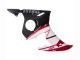 Billigste Yamaha YZF R6S Motorrad Verkleidung 2006-2009 - Rot Weiss Matt Schwarz