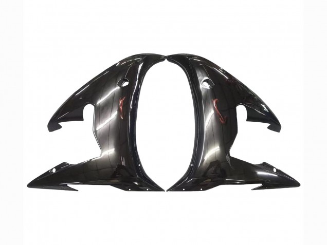 Billigste Yamaha YZF R6S Motorrad Verkleidung 2006-2009 - Glanzendes Schwarz