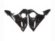 Billigste Yamaha YZF R6S Motorrad Verkleidung 2006-2009 - Glanzendes Schwarz