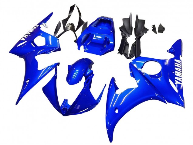 Billigste Yamaha YZF 600 R6 Motorrad Verkleidung 2005 - Blau