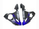 Billigste Yamaha YZF 600 R6 Motorrad Verkleidung 2005 - Glanzendes Blau Schwarz