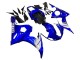Billigste Yamaha YZF 600 R6 Motorrad Verkleidung 2005 - Blau Weiss