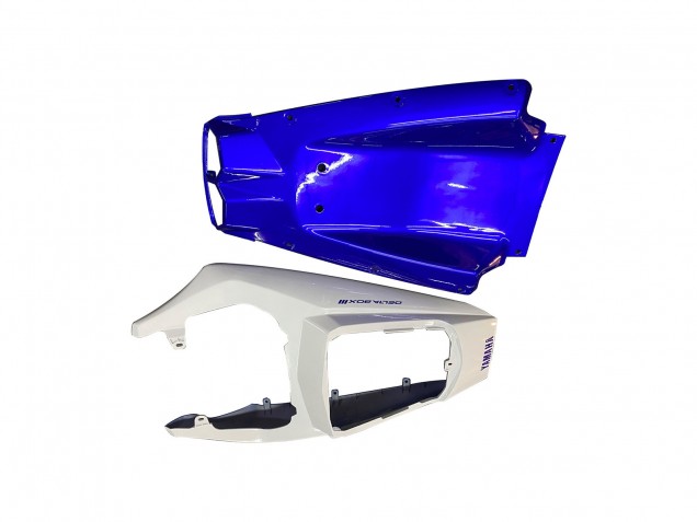 Billigste Yamaha YZF 600 R6 Motorrad Verkleidung 2005 - Weiss Blau Yamalube