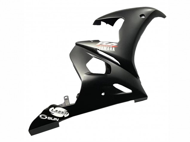 Billigste Yamaha YZF 600 R6 Motorrad Verkleidung 2005 - Matt Schwarz Rot