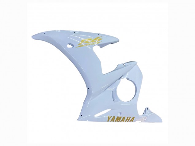 Billigste Yamaha YZF 600 R6 Motorrad Verkleidung 2005 - Weiss Gold