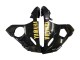 Billigste Yamaha YZF 600 R6 Motorrad Verkleidung 2005 - Schwarzes Gold
