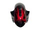 Billigste Yamaha YZF 600 R6 Motorrad Verkleidung 2005 - Schwarz mit Rot Flamme